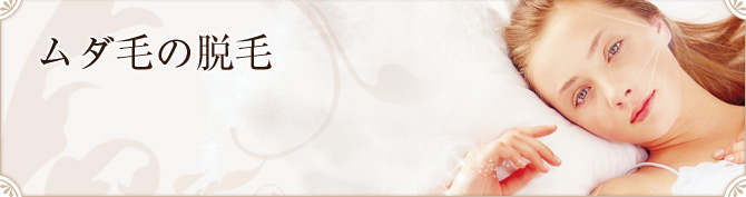 ムダ毛の脱毛